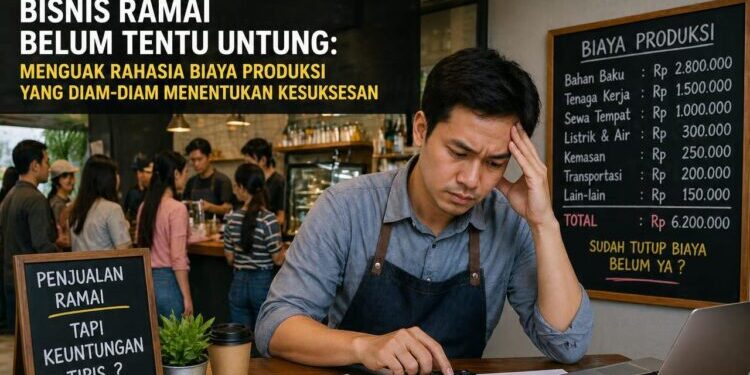 Bisnis Ramai Belum Tentu Untung: Menguak Rahasia Biaya Produksi Penentu Kesuksesan