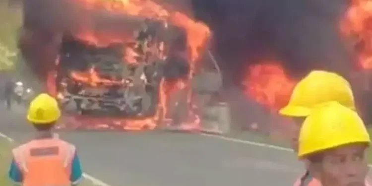 Kecelakaan Maut di Muratara, Bus ALS Diduga Hilang Kendali Saat Hindari Lubang