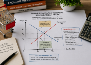 Peran Fungsi Penawaran terhadap Keseimbangan Pasar