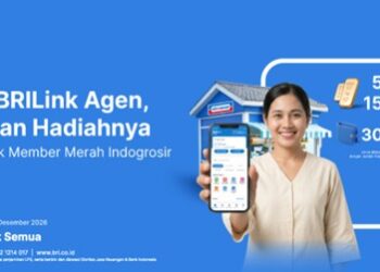 Perkuat Ekosistem Keagenan, BRILink Agen Siap Panen Hadiah Emas Lewat Program Spesial