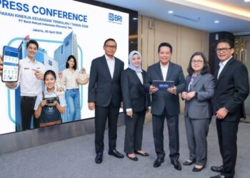 Dana Murah Tembus Rp1.000 triliun, Cost of Fund BRI Turun ke 2,3 Persen pada Triwulan I 2026
