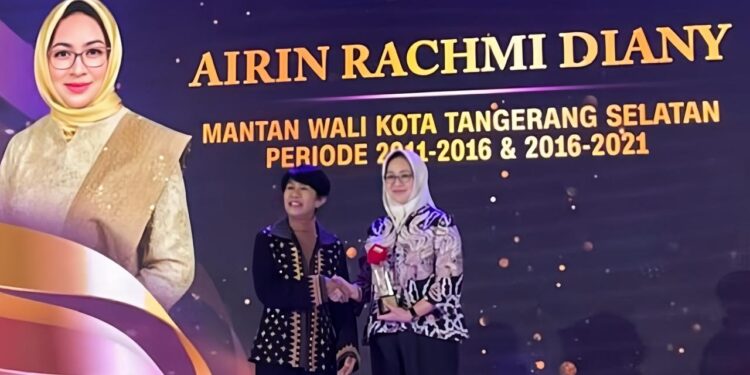 Airin Raih Penghargaan Leader Regional Development, Wali Kota Benyamin Davnie: Dia Arsitek Kemajuan Tangsel