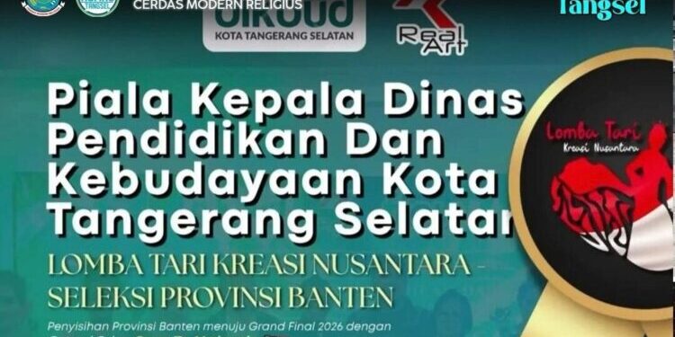 Dikbud Tangsel Gelar Lomba Tari Kreasi Nusantara 2026, Pemenang Berpeluang ke Malaysia