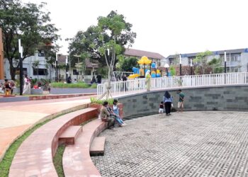 Warga Sambut Positif Kehadiran Alun-alun Pondok Ranji, Jadi Ruang Baru untuk Berkumpul dan Berolahraga