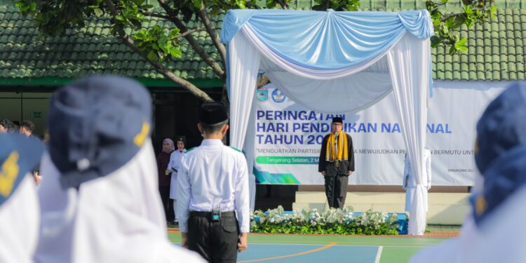 Hardiknas 2026 Tangsel, Pilar Ingatkan Pendidikan Harus Dibangun dengan Asah, Asih, dan Asuh