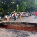 Jalan Amblas di Lenteng Agung Bikin Macet Parah hingga Flyover IISIP