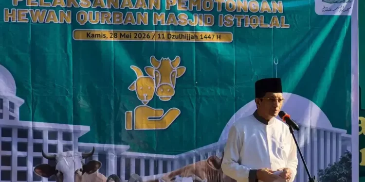 Nasaruddin Umar Tegaskan Limbah Kurban Istiqlal Tak Boleh Mengalir ke Sungai