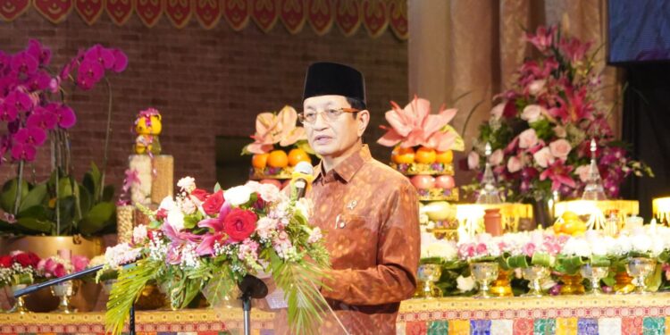 Menag Nasaruddin Umar Ajak Umat Buddha Jadikan Waisak 2026 Momentum Menjaga Perdamaian Dunia