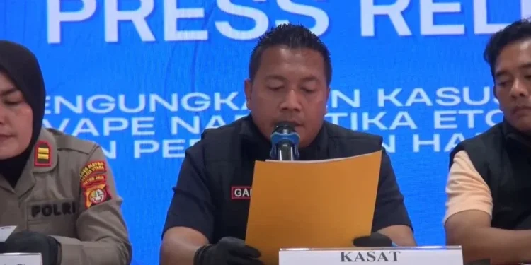 Polisi Bongkar Industri Rumahan Vape Etomidate di Apartemen Jakarta Utara