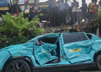 Tragedi Kereta Bekasi, Sopir Taksi Listrik Green SM Ternyata Baru Bekerja 3 Hari