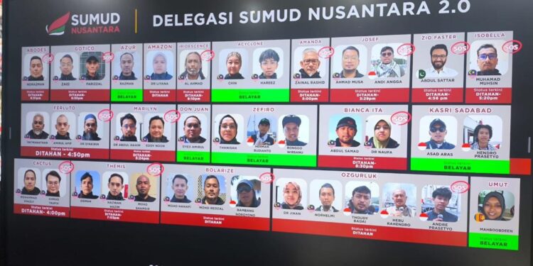 GPCI dan Tim Hukum Global Kawal Relawan Indonesia yang Ditahan Israel