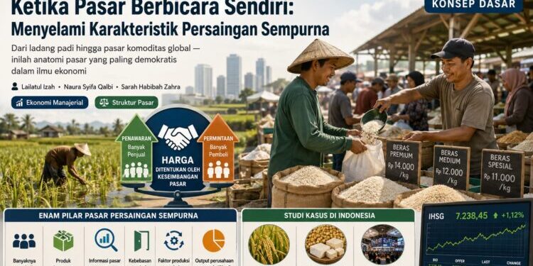 Ketika Pasar Berbicara Sendiri: Menyelami Karakteristik Persaingan Sempurna