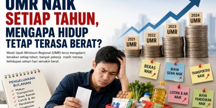 UMR Naik Setiap Tahun, Mengapa Hidup Tetap Terasa Berat?