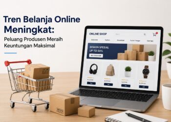 Tren Belanja Online Meningkat: Peluang Produsen Meraih Keuntungan Maksimal