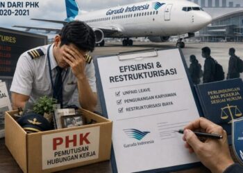 Ketika Pandemi Memaksa Garuda Membumi: Pelajaran dari PHK Massal 2020-2021