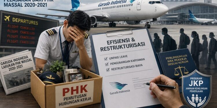 Ketika Pandemi Memaksa Garuda Membumi: Pelajaran dari PHK Massal 2020-2021