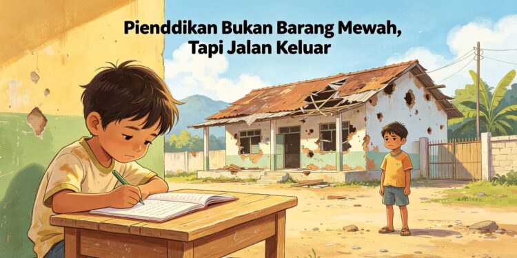 Pendidikan Bukan Barang Mewah, Tapi Jalan Keluar