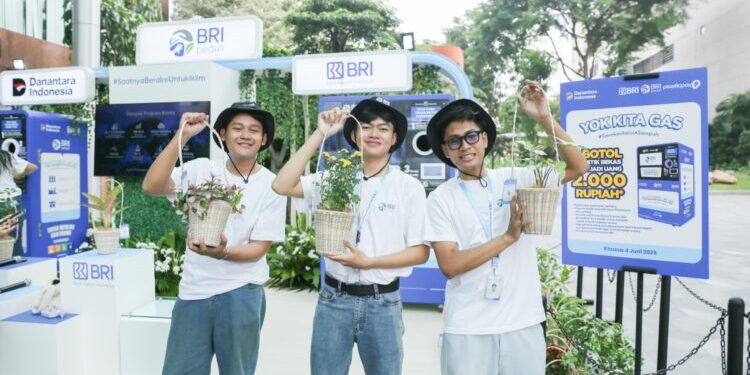 Peringati Hari Lingkungan Hidup Sedunia, BRI Dorong Kesadaran Budaya Kelola Sampah melalui Green Action BRI Peduli
