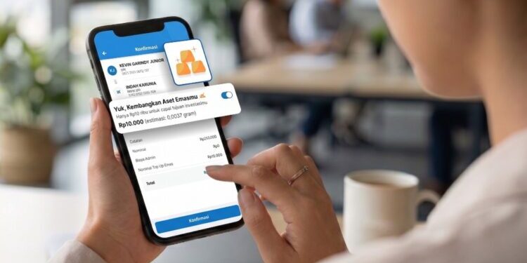 BRI Hadirkan Fitur “Toggle” Nabung Emas Otomatis di BRImo, Transfer Sekaligus Berinvestasi Mulai dari Rp10 Ribu