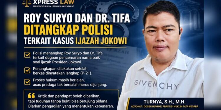 Penangkapan Roy Suryo dalam Kasus Dugaan Pencemaran Nama Baik dan Fitnah Terkait Ijazah Jokowi