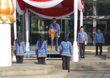 Pimpin Apel Hari Kesadaran Nasional, Sekda Bambang Ingatkan ASN Tangsel Jaga Integritas dan Profesionalisme
