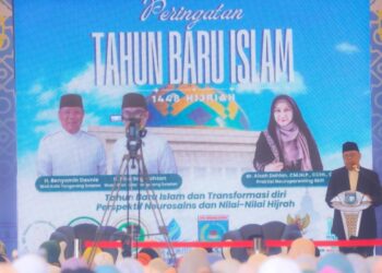Peringatan Tahun Baru Islam di Tangsel Hadirkan dr. Aisah Dahlan, Benyamin Ajak Warga Bijak Bermedsos