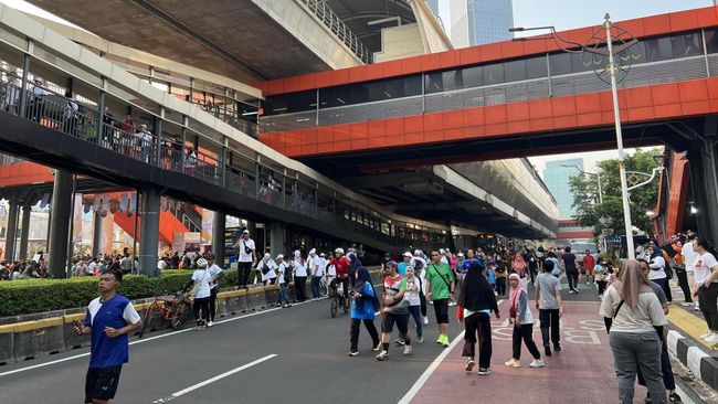 CFD Rasuna Said Libur pada 28 Juni, HUT Jakarta Dipusatkan di Sudirman-Thamrin