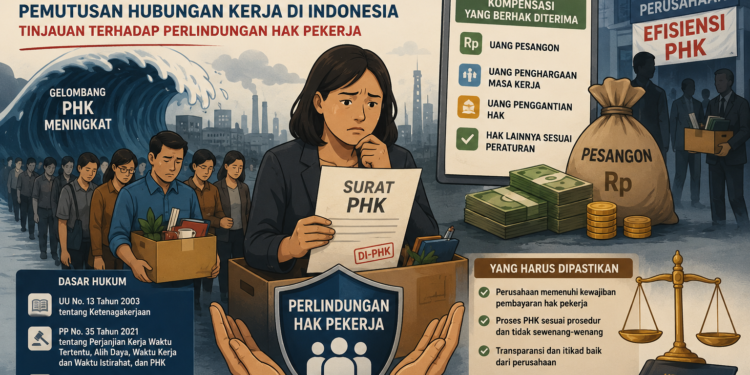 Kompensasi PHK dan Pesangon di Tengah Meningkatnya Gelombang Pemutusan Hubungan Kerja di Indonesia