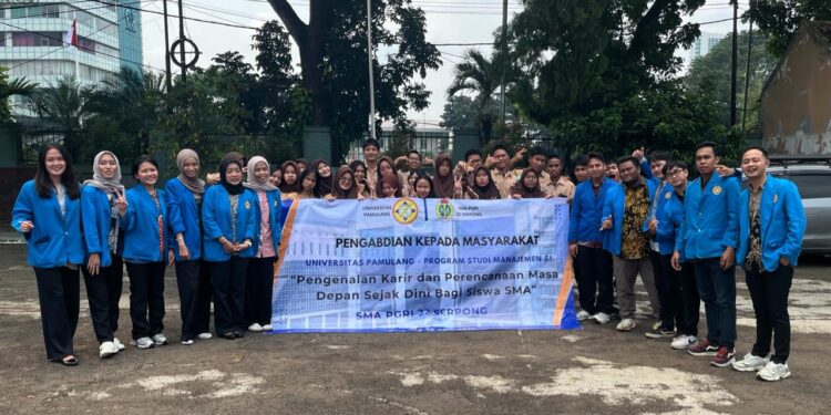 Mahasiswa FEB UNPAM Gelar PKM: Perencanaan Karir Sejak Dini bagi Siswa SMA