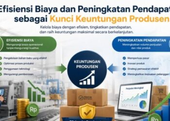 Efisiensi Biaya dan Peningkatan Pendapatan sebagai Kunci Keuntungan Produsen