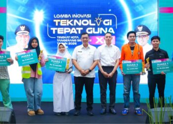 Ditutup Sekda Bambang, Perwakilan UNPAM dan SMAN 1 Tangsel Raih Juara di Kompetisi TTG Tangsel