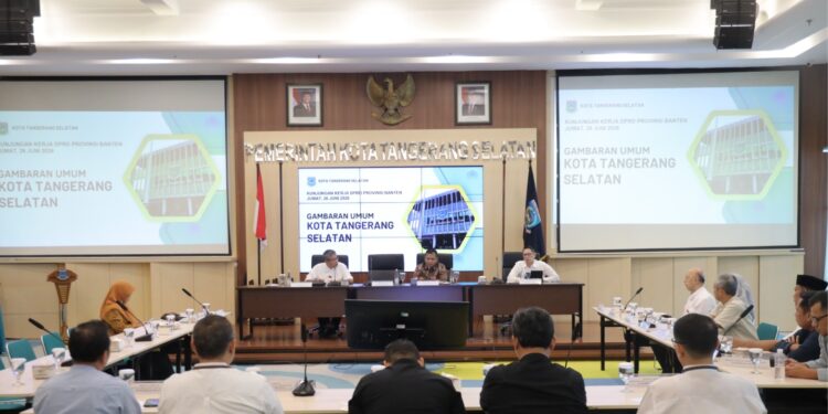 Pemkot Tangsel Terima Reses DPRD Provinsi Banten, Bahas Pendidikan hingga Pengendalian Banjir