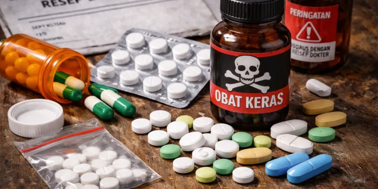 Warung Kopi di Bekasi Jadi Kedok Jual Obat Keras, Polisi Tangkap Satu Pelaku