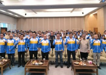 Lepas Kontingen POPDA dan PEPARPEDA 2026, Sekda Bambang Optimistis Atlet Tangsel Berprestasi
