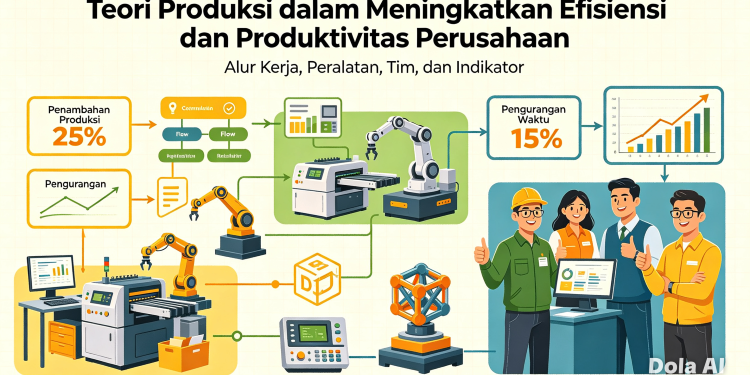 Teori Produksi dalam Meningkatkan Efisiensi dan Produktivitas Perusahaan