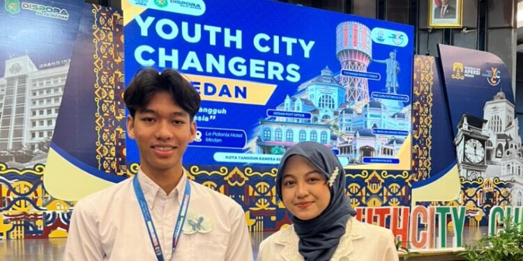 Dua Pemuda Berprestasi Wakili Tangsel di Youth City Changers APEKSI 2026