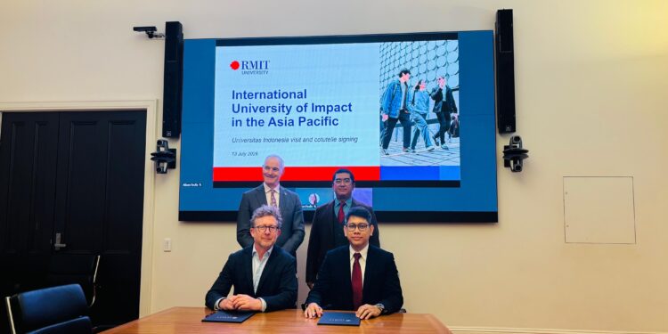 UI Gandeng RMIT Australia, Buka Akses Riset Internasional Mahasiswa Doktoral