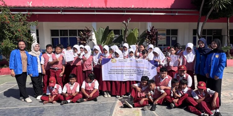 Mahasiswa S1 Akuntansi Unpam Mengembangkan Kreativitas Anak SD lewat Pelatihan Kerajinan Daur Ulang