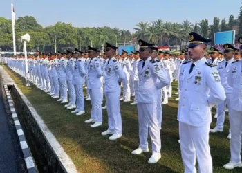 Presiden Prabowo Pimpin Pelantikan 1.204 Lulusan IPDN di Jatinangor