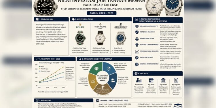 Analisis Faktor-Faktor yang Mempengaruhi Nilai Investasi Jam Tangan Tangan Mewah di Pasar Koleksi