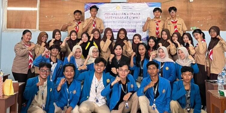 Mahasiswa UNPAM Gelar Edukasi Manajemen Diri di SMK Pariwisata Prima Wisata untuk Membentuk Generasi Siap Kerja dan Kuliah 