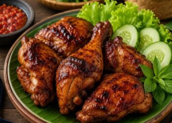 Resep Ayam Bakar Madu Teflon, Menu Weekend Praktis yang Bikin Keluarga Ketagihan