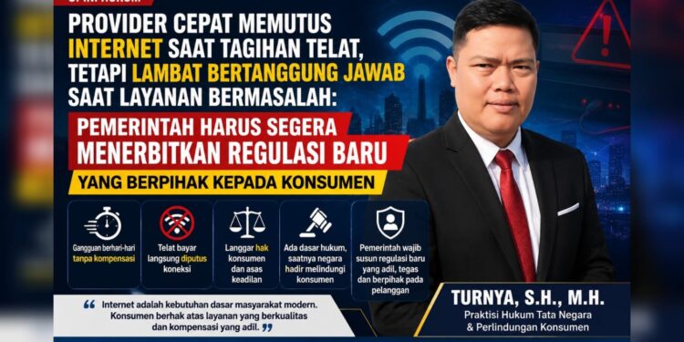 Provider Internet Cepat Putus Koneksi, Pemerintah Diminta Terbitkan Regulasi Baru