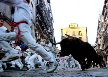 Hari Terakhir Festival San Fermin, 57 Orang Terluka Akibat Lari Banteng