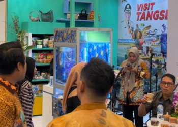 Booth Paviliun Tangsel Diserbu Pengunjung APEKSI Medan 2026