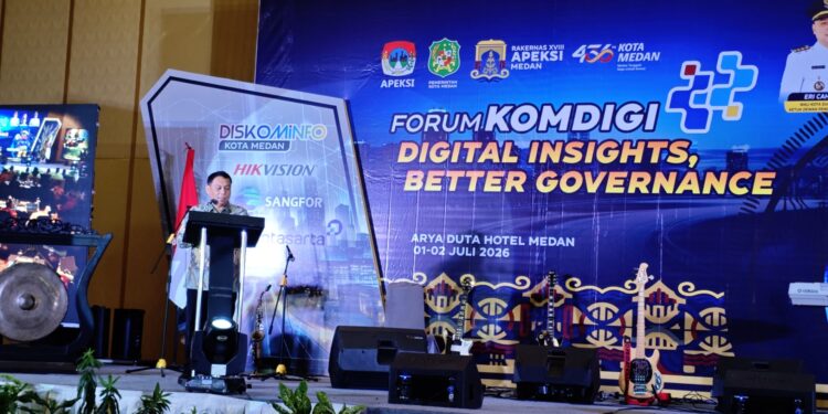 Diskominfo Tangsel Bawa Semangat Kolaborasi Digital di Forum Komdigi APEKSI 2026