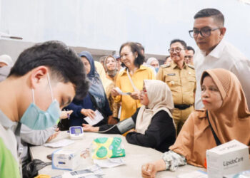 CKG Banten Dorong Warga Ubah Pola Hidup, Hipertensi dan Diabetes Jadi Temuan Dominan