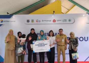 FIFGROUP Perluas Manfaat Kampung Sehat melalui Sanitasi Layak dan Pencegahan Stunting