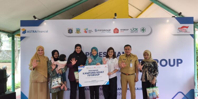 FIFGROUP Perluas Manfaat Kampung Sehat melalui Sanitasi Layak dan Pencegahan Stunting