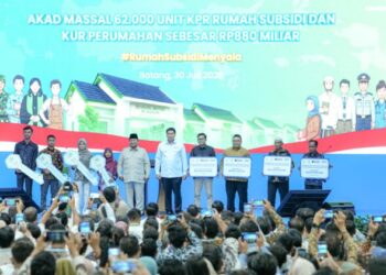 Presiden Prabowo Pimpin Akad Massal 62 Ribu Debitur KPR FLPP, BRI Perkuat Peran sebagai Penggerak Ekonomi Kerakyatan melalui Pembiayaan Perumahan